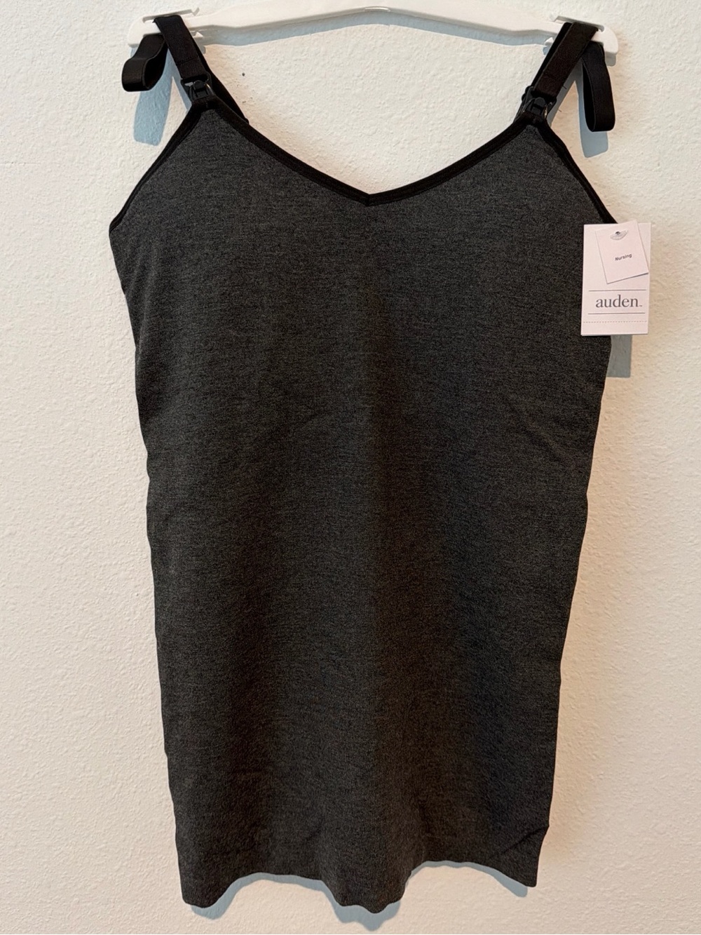 Auden Dark Charcoal Nursing Cami